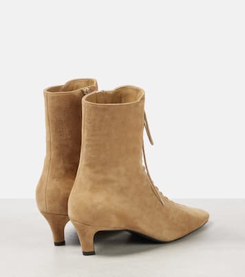 Stivali stringati in suede | Toteme