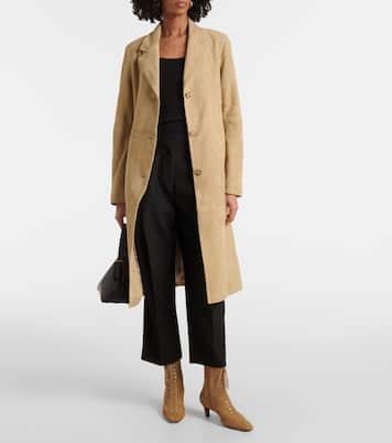 Stivali stringati in suede | Toteme