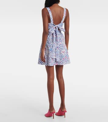 Coco printed minidress | Poupette St Barth