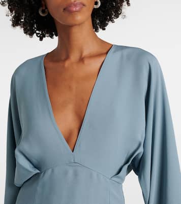 Vestido corto Magnifique con plumas | Taller Marmo