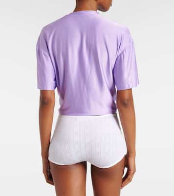 Slip in cotone a vita alta | Rabanne