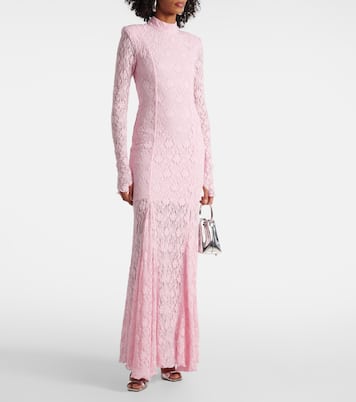 Robe longue en dentelle | Rotate