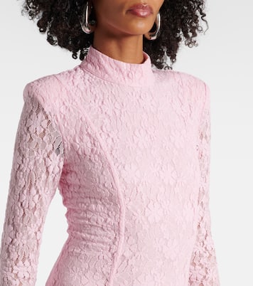 Robe longue en dentelle | Rotate