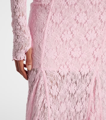 Robe longue en dentelle | Rotate