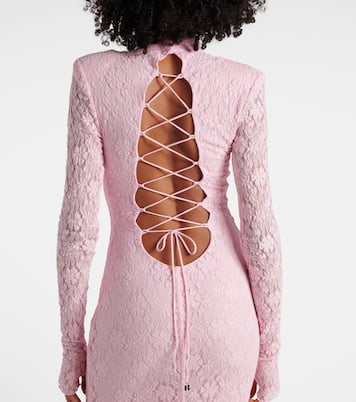 Robe longue en dentelle | Rotate