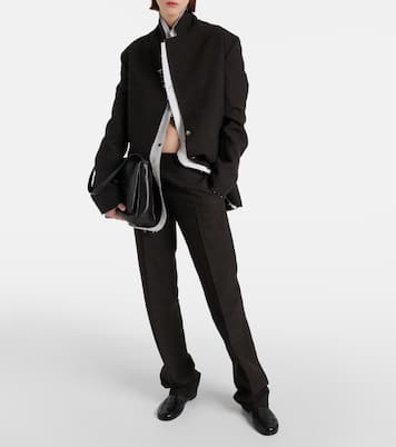 Nuance leather shoulder bag | The Row
