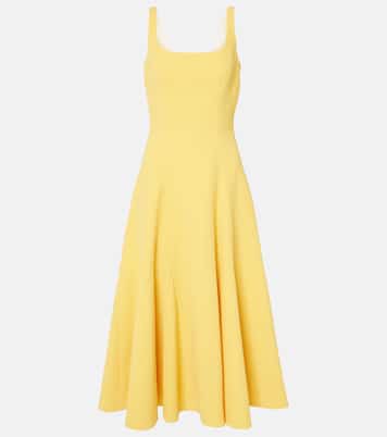 Abito midi Neith in crêpe | Emilia Wickstead