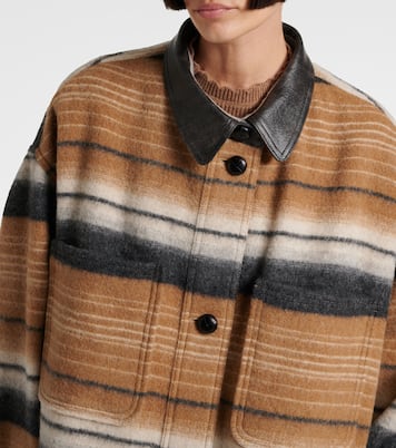 Djilaga wool-blend coat | Marant Etoile
