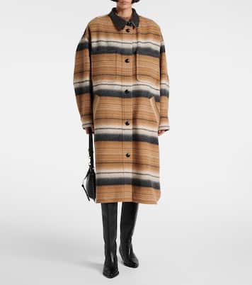 Djilaga wool-blend coat | Marant Etoile