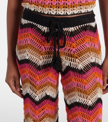 Pantaloni a gamba larga in crochet | Anna Kosturova