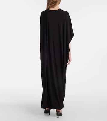 Abito lungo con volant e mantella | Stella McCartney