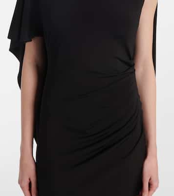 Abito lungo con volant e mantella | Stella McCartney