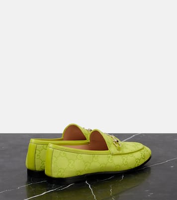 Mocassins Gucci Jordaan GG en toile | Gucci
