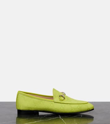 Mocassins Gucci Jordaan GG en toile | Gucci