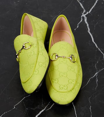 Mocassins Gucci Jordaan GG en toile | Gucci