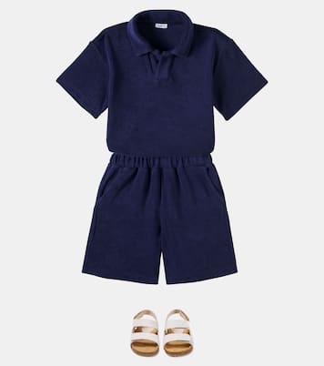 Polo e shorts in misto cotone | Il Gufo