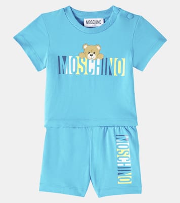 Bebé - set de camiseta y shorts de algodón | Moschino Kids