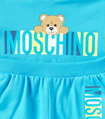 Bebé - set de camiseta y shorts de algodón | Moschino Kids