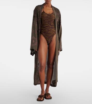 Bandana muslin kaftan | The Attico