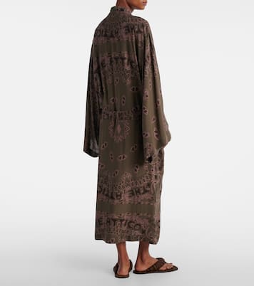 Bandana muslin kaftan | The Attico