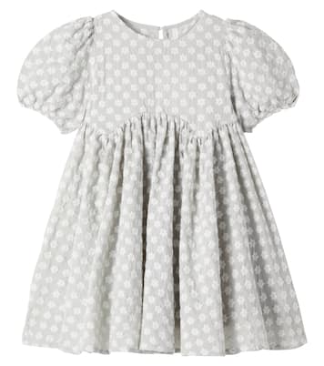 Besticktes Kleid Rose aus Baumwolle | Rylee + Cru