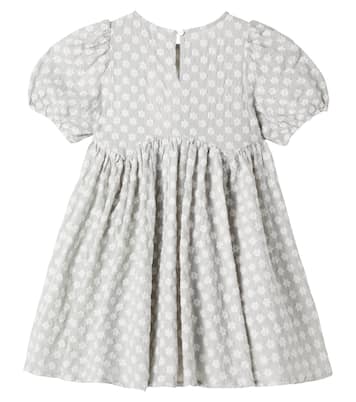 Besticktes Kleid Rose aus Baumwolle | Rylee + Cru
