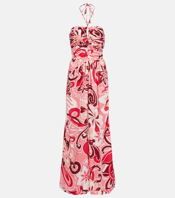 Jumpsuit Claudia in raso con cut-out | Poupette St Barth