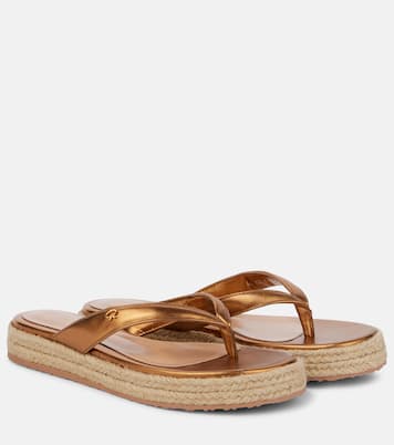 Sandali infradito in pelle | Gianvito Rossi