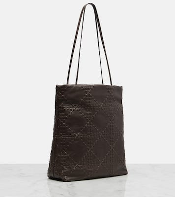 Borsa Lilou in pelle con ricamo | The Row
