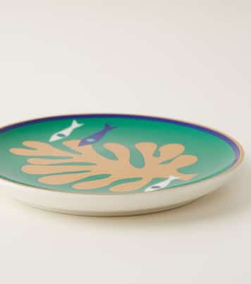 Set de 4 dessous de verre Playa en porcelaine | Jonathan Adler