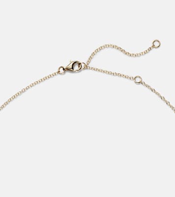 Baby Heart 18kt yellow gold necklace with emerald | Shay Jewelry