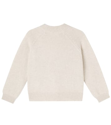 Gillia embroidered wool-blend sweater | Bonpoint