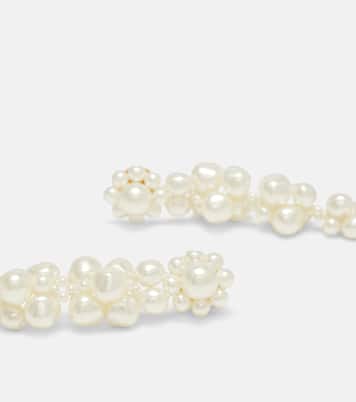Pendientes Drip con perlas sintéticas | Simone Rocha
