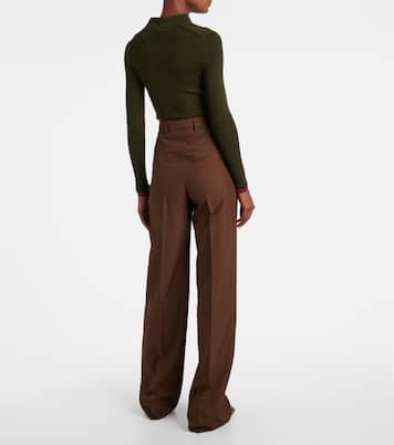 Pantalon droit à taille haute | Gucci