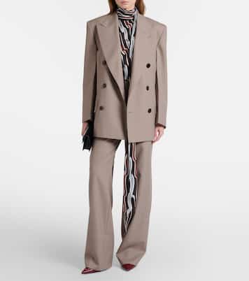 Pantalones anchos de lana | Gucci