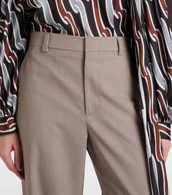Pantalones anchos de lana | Gucci