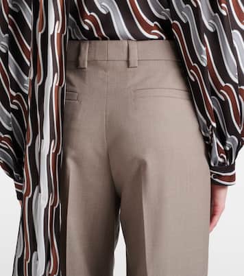 Pantalones anchos de lana | Gucci