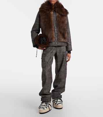 Pantalones de esquí de lana virgen | Moncler Grenoble