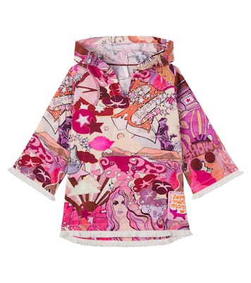 Bedrucktes Kleid aus Baumwolle | Zimmermann Kids