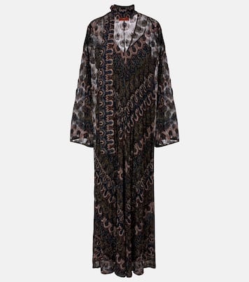 Maxikleid aus Lamé | Missoni