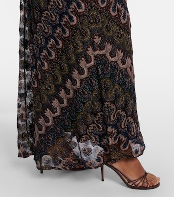 Maxikleid aus Lamé | Missoni