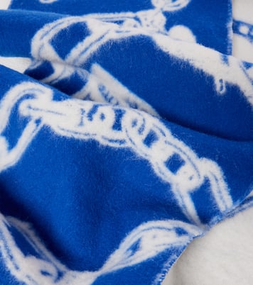 Bufanda de lana y alpaca en jacquard | Acne Studios