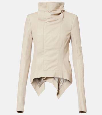 Naska leather biker jacket | Rick Owens