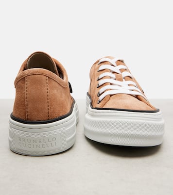 Suede sneakers | Brunello Cucinelli