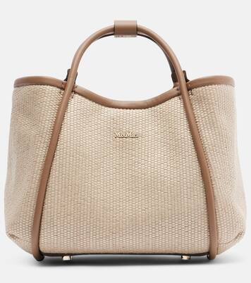 Sac Marin Small bordé de cuir | Max Mara