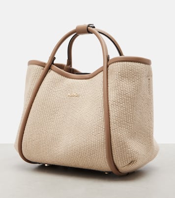 Sac Marin Small bordé de cuir | Max Mara