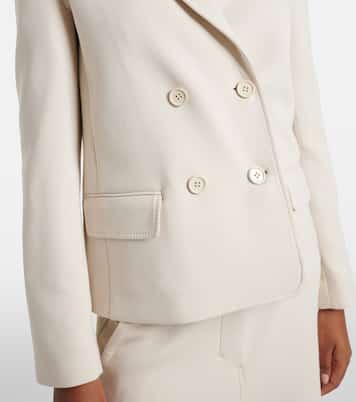 Badia cotton-blend jersey blazer | 'S Max Mara