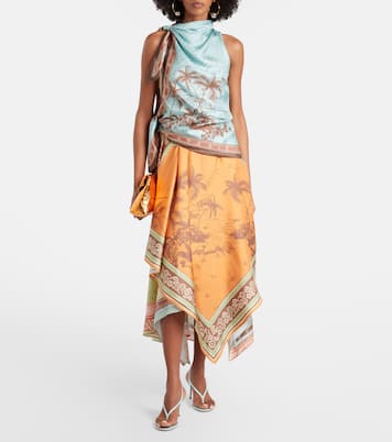 Bikini leather thong sandals | Aquazzura