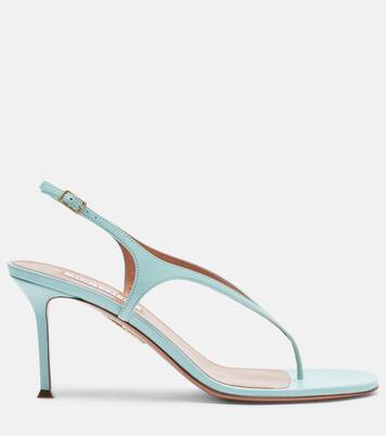 Bikini leather thong sandals | Aquazzura
