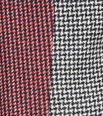 Houndstooth check wool coat | Stella McCartney